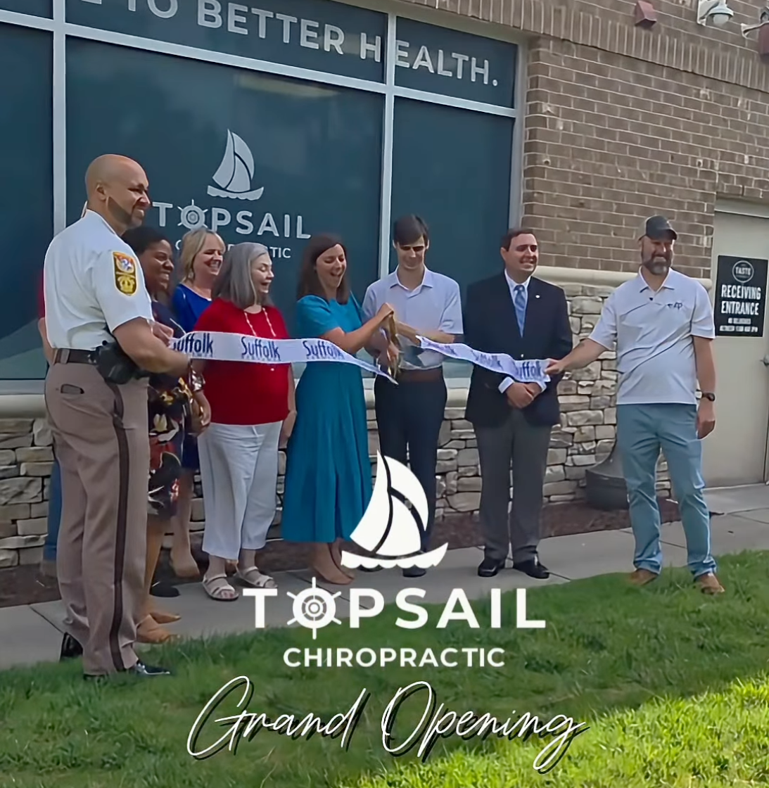 Topsail Chiropractic Celebrates Grand Opening in Suffolk